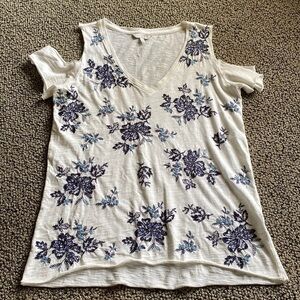 Lucky Brand Cold Shoulder Top